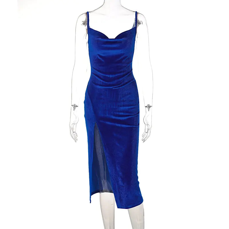 Sleeveless Evening Gown: Elegant Chic Dress