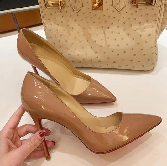 Red Bottom High Heel Pumps Sandals for Women