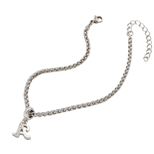 Initial Charm Bracelet – Gold & Silver Savaé Design