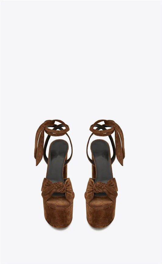 Platform Butterfly-knot High Heel Sandals