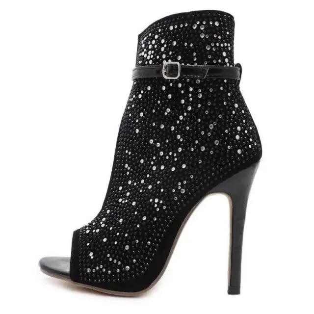 Pumps Crystal High Heels For Women Sandals
