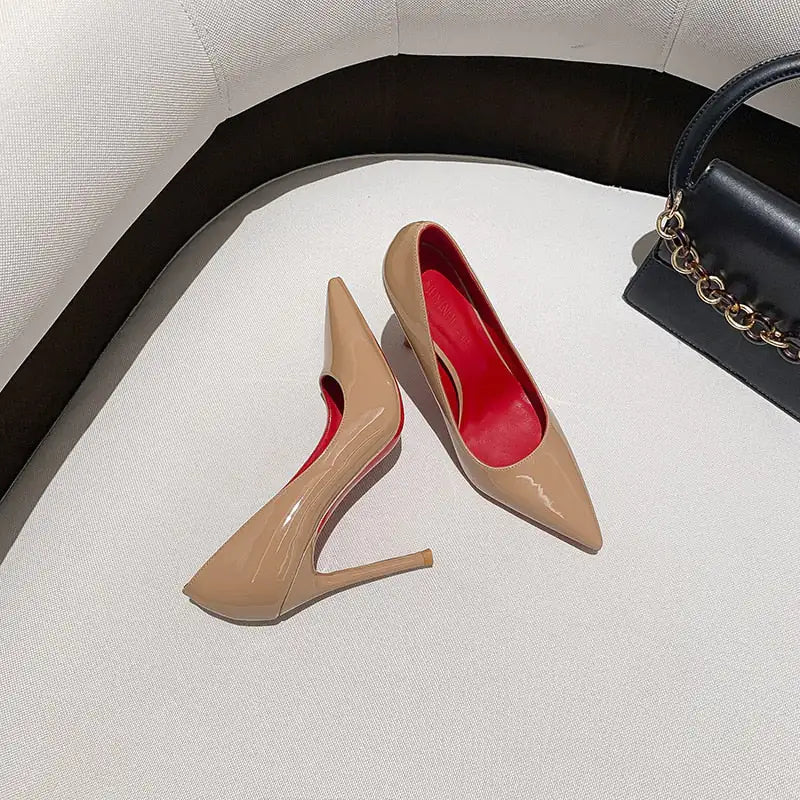 Red Bottom High Heel Pumps Sandals for Women