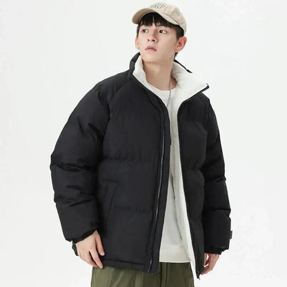 Velvet Puffer Men's Jacket