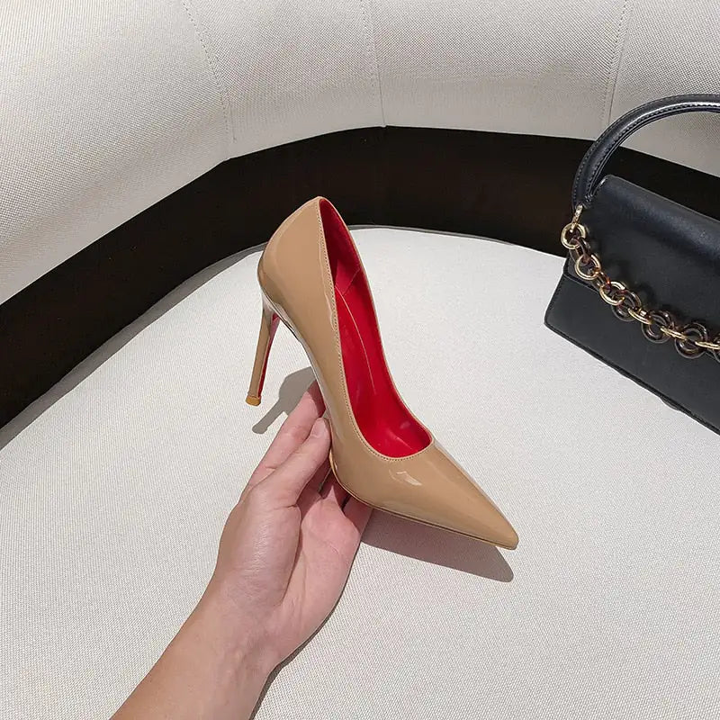 Red Bottom High Heel Pumps Sandals for Women