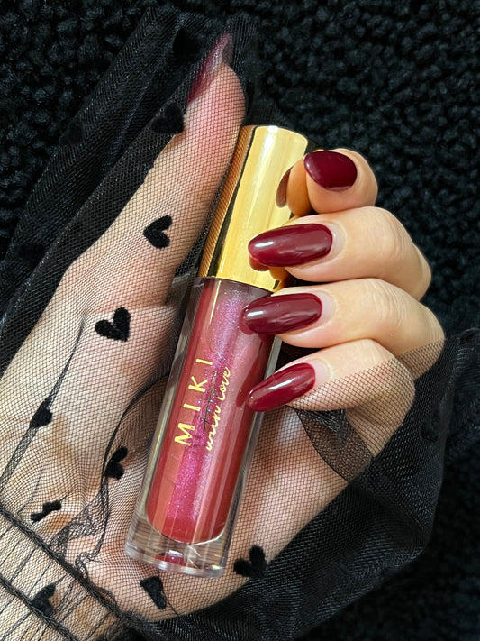 WINE KISSES Tahiti Glow Lip Gloss