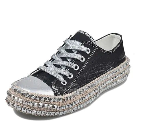 Women Leopard Canvas Shoes Sneakers