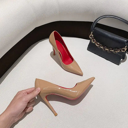 Red Bottom High Heel Pumps Sandals for Women
