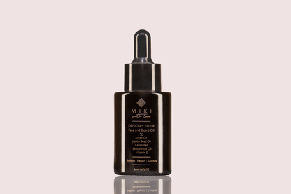 OBSIDIAN ELIXIR Men Face & Beard Oil