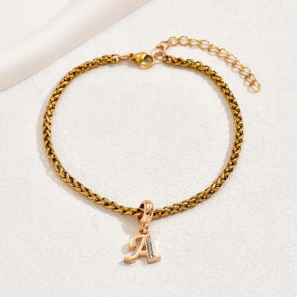 Initial Charm Bracelet – Gold & Silver Savaé Design