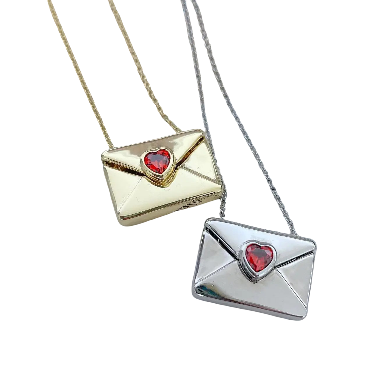 Envelope Heart Necklace Savaé Design