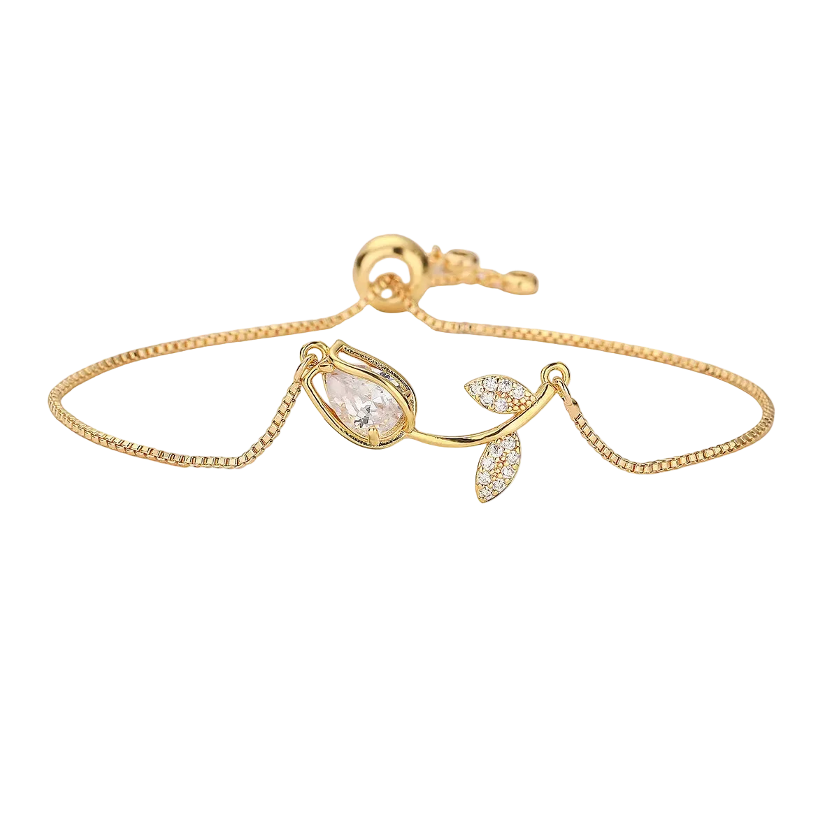 Cute Tulip Bracelet - Pink & White Savaé Design