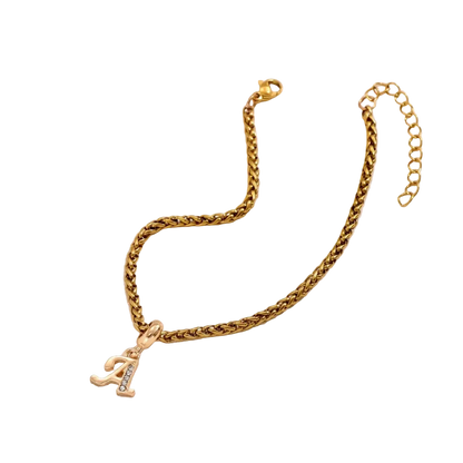 Initial Charm Bracelet – Gold & Silver Savaé Design