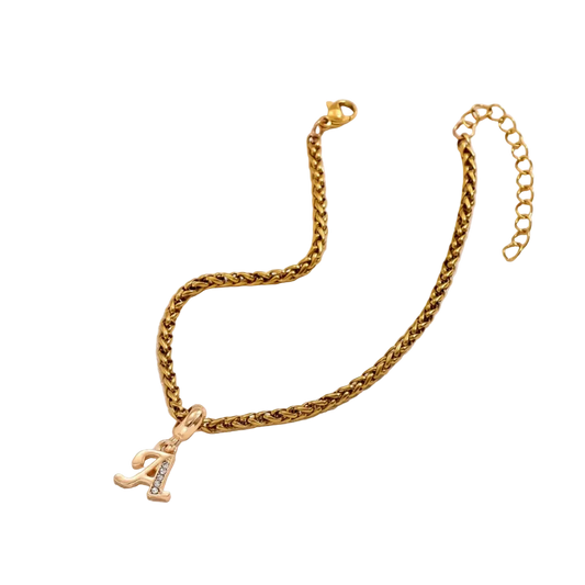 Initial Charm Bracelet – Gold & Silver Savaé Design