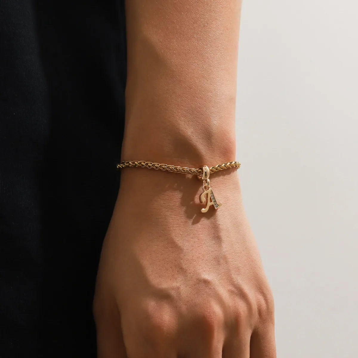 Initial Charm Bracelet – Gold & Silver Savaé Design