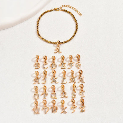 Initial Charm Bracelet – Gold & Silver Savaé Design