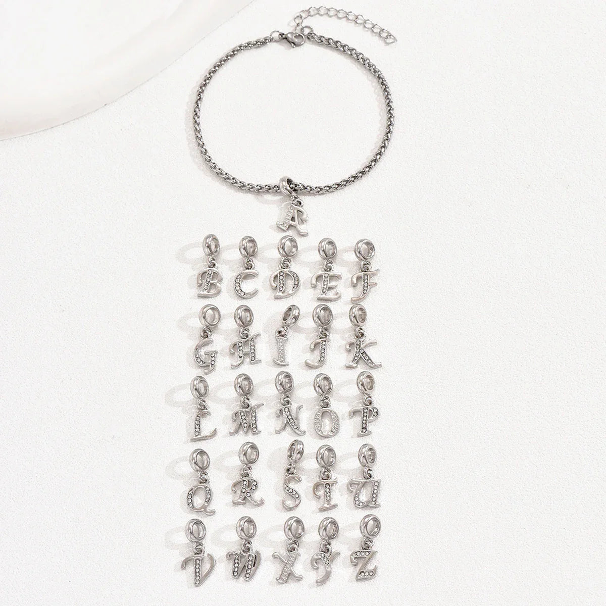Initial Charm Bracelet – Gold & Silver Savaé Design