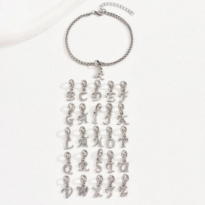 Initial Charm Bracelet – Gold & Silver Savaé Design