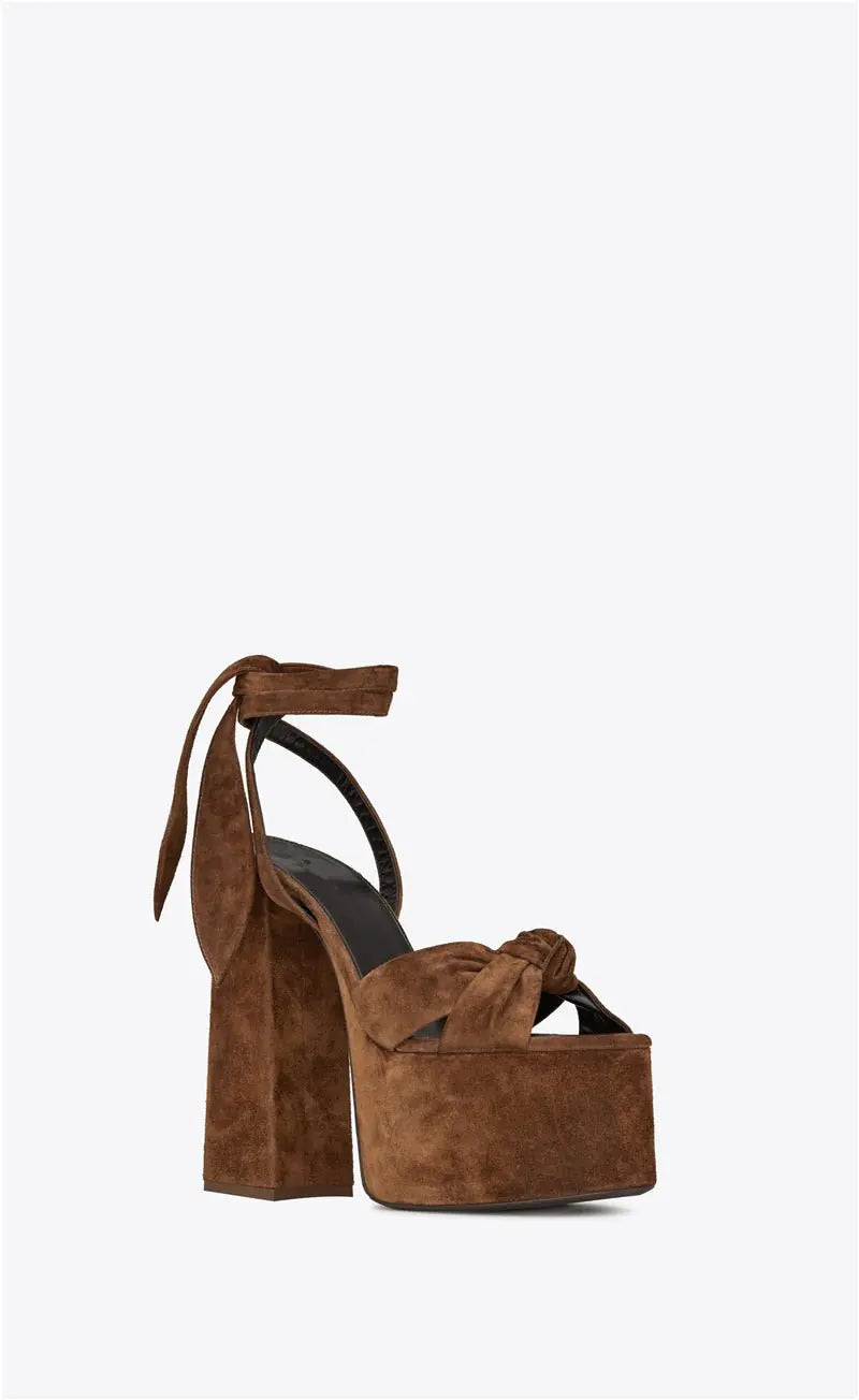 Platform Butterfly-knot High Heel Sandals