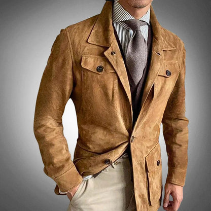 Suede Jacket for Men's