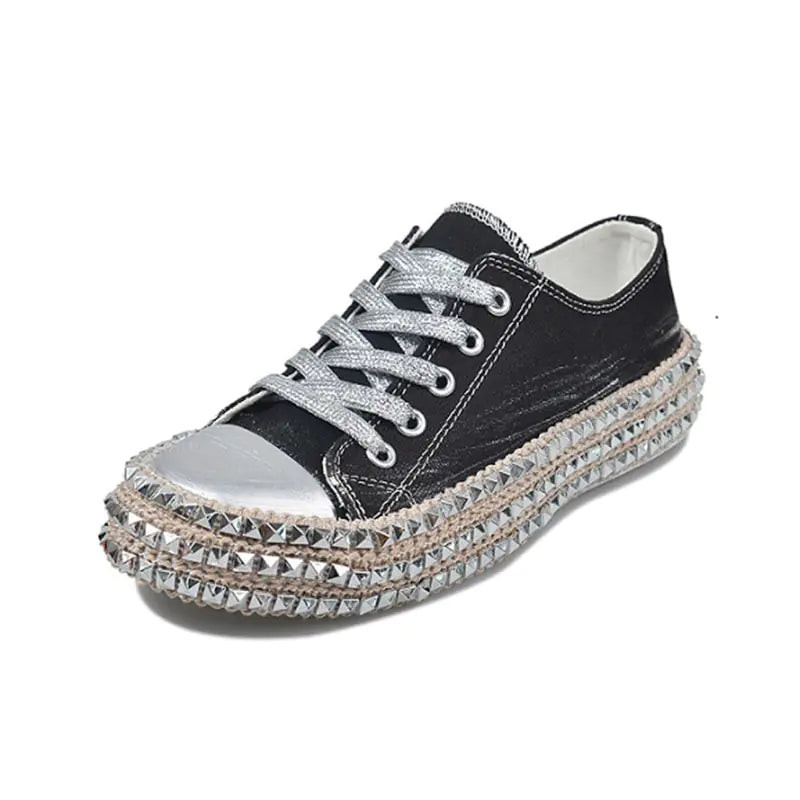 Women Leopard Canvas Shoes Sneakers