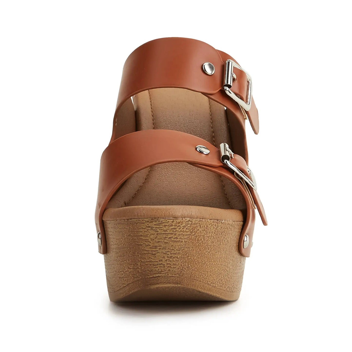 Chunky Heel Platform Sandals
