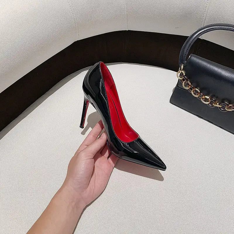 Red Bottom High Heel Pumps Sandals for Women