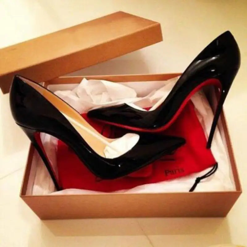 Red Bottom High Heel Pumps Sandals for Women