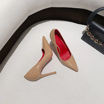 Red Bottom High Heel Pumps Sandals for Women